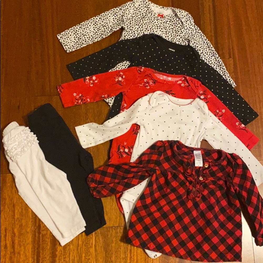 Lot of 6-12 month girl clothes